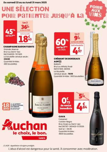 Catalogue Auchan - 22/03/2025 - 31/03/2025.