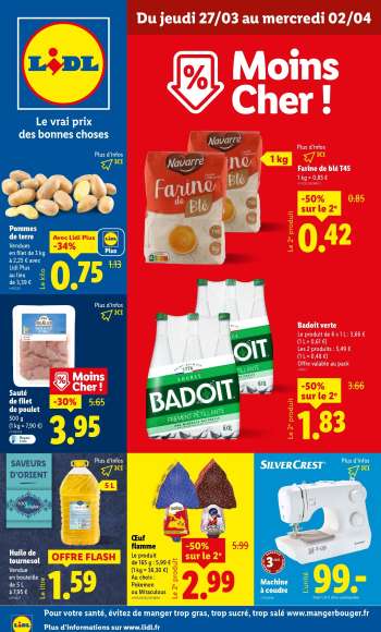 Catalogue Lidl - 27/03/2025 - 02/04/2025.