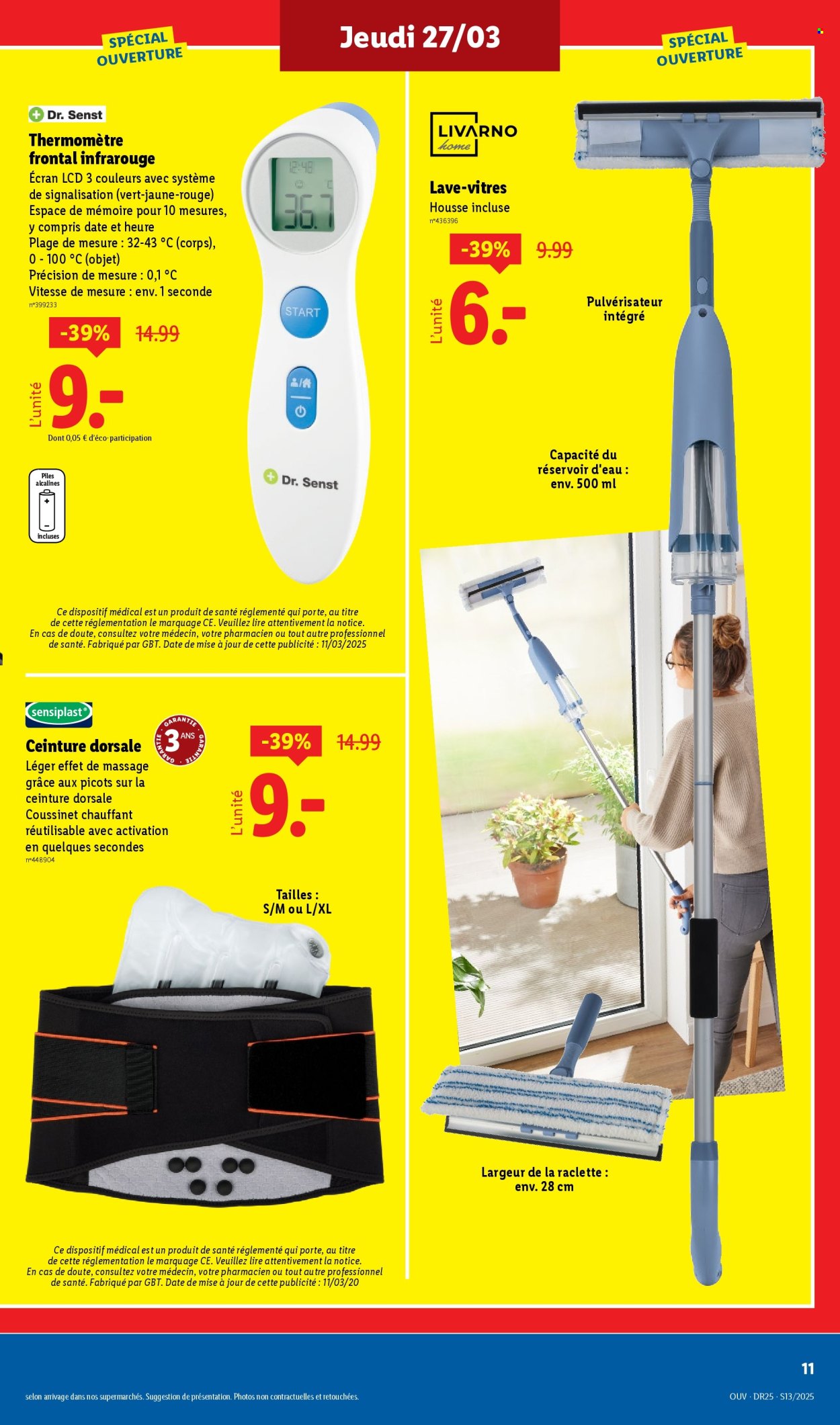 Catalogue Lidl - 27/03/2025 - 20/04/2025. Page 11