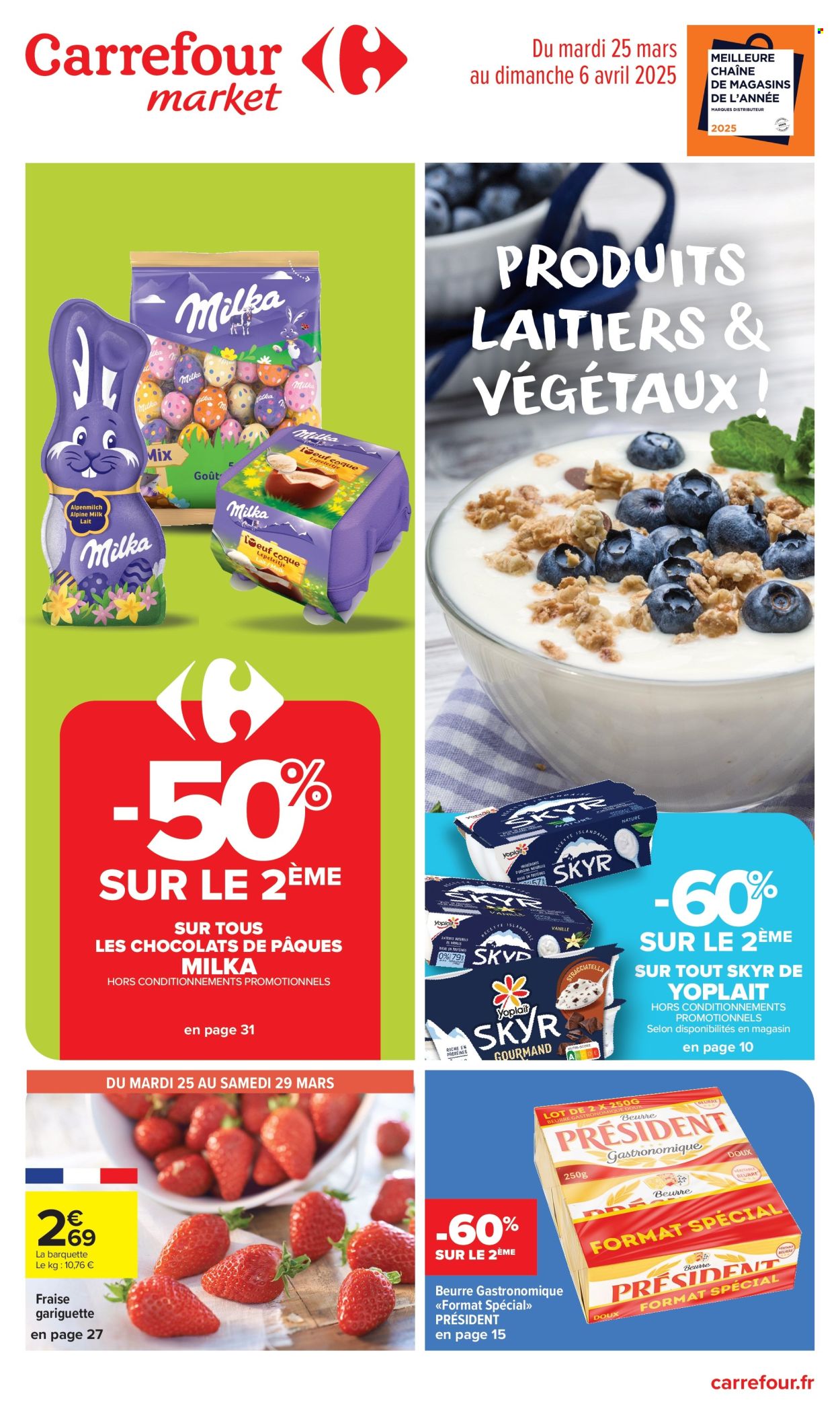 Catalogue Carrefour Market - 25/03/2025 - 06/04/2025. Page 1