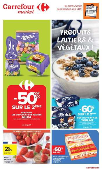 Catalogue Carrefour Market - 25/03/2025 - 06/04/2025.