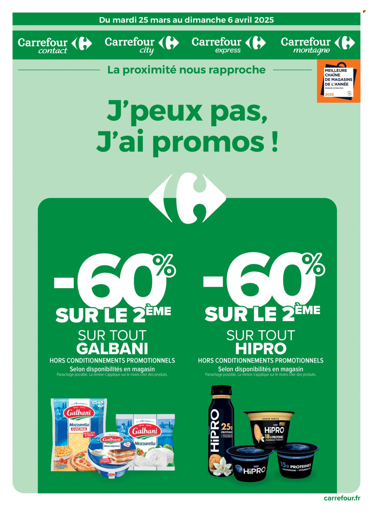 Catalogue Carrefour - 25/03/2025 - 06/04/2025. Page 1