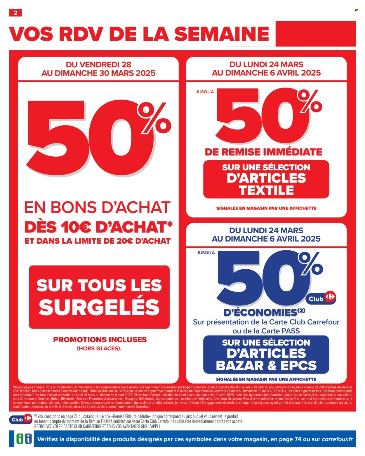 Catalogue Carrefour Hypermarchés - 25/03/2025 - 07/04/2025. Page 6