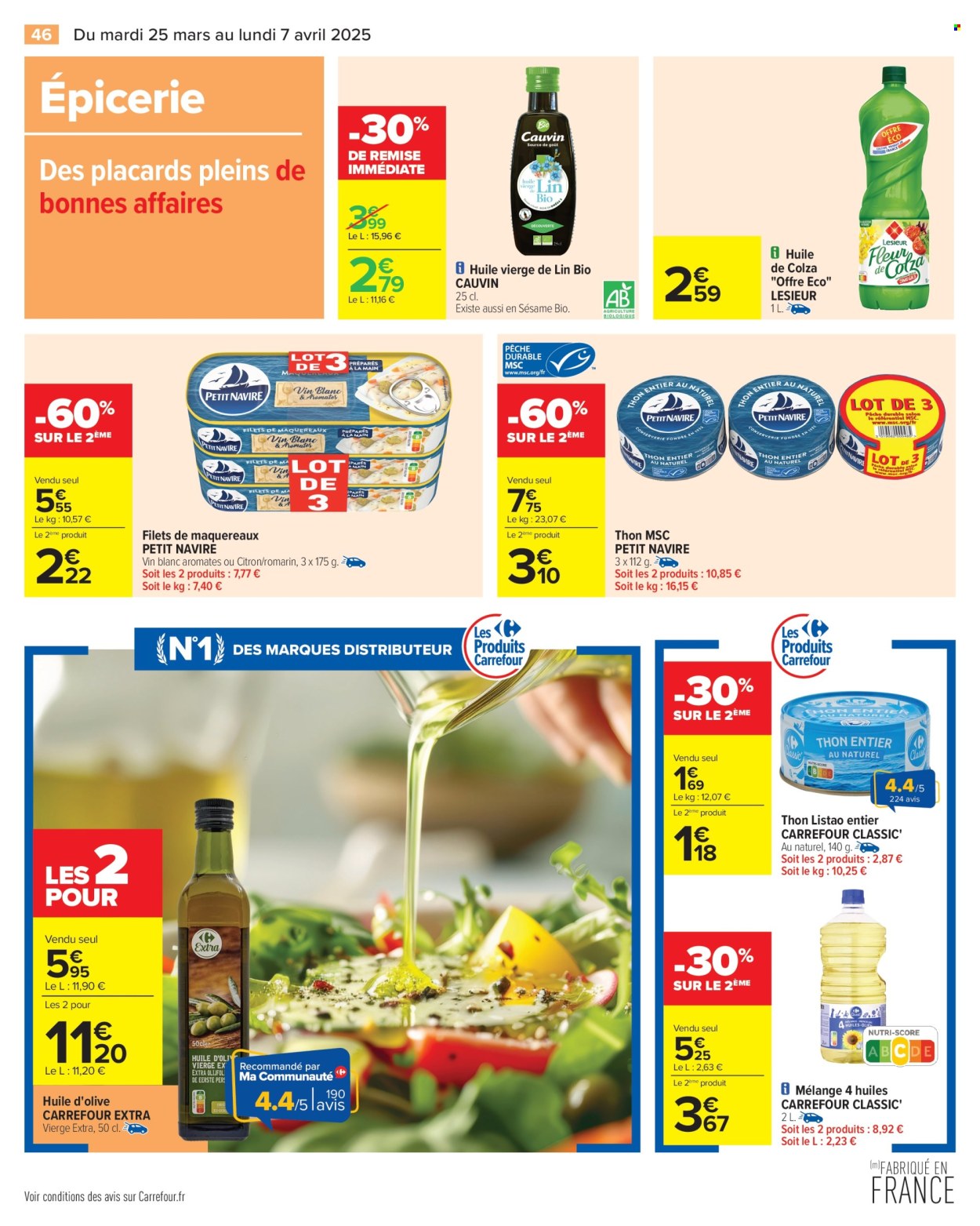 Catalogue Carrefour Hypermarchés - 25/03/2025 - 07/04/2025. Page 50