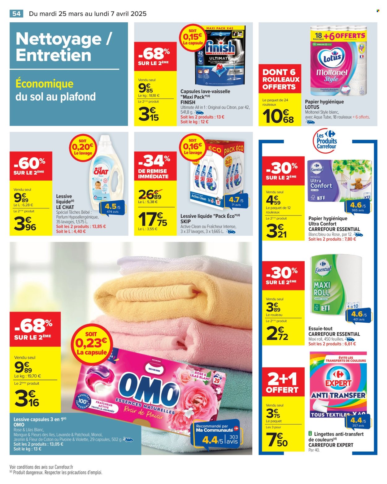 Catalogue Carrefour Hypermarchés - 25/03/2025 - 07/04/2025. Page 58