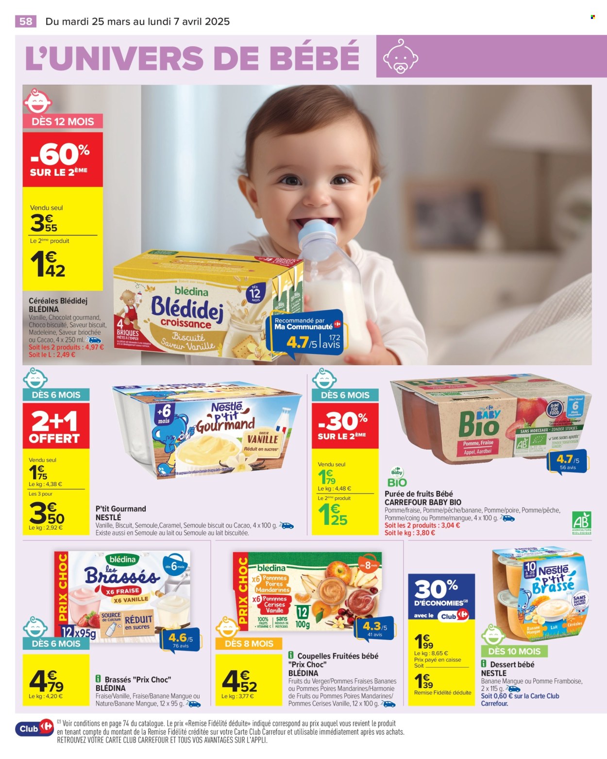 Catalogue Carrefour Hypermarchés - 25/03/2025 - 07/04/2025. Page 62