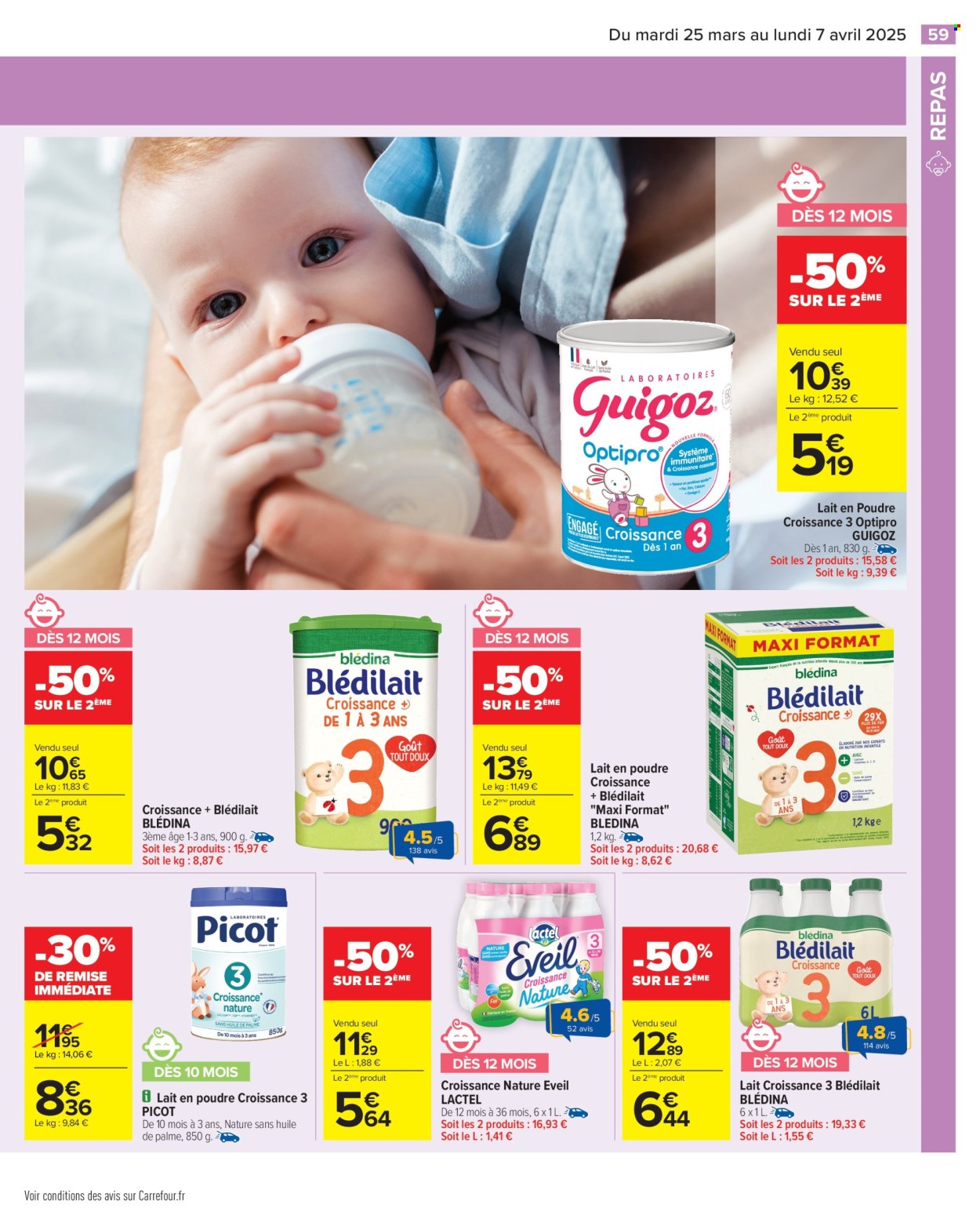 Catalogue Carrefour Hypermarchés - 25/03/2025 - 07/04/2025. Page 63
