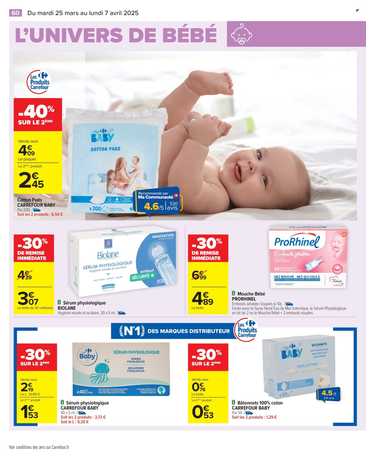 Catalogue Carrefour Hypermarchés - 25/03/2025 - 07/04/2025. Page 64