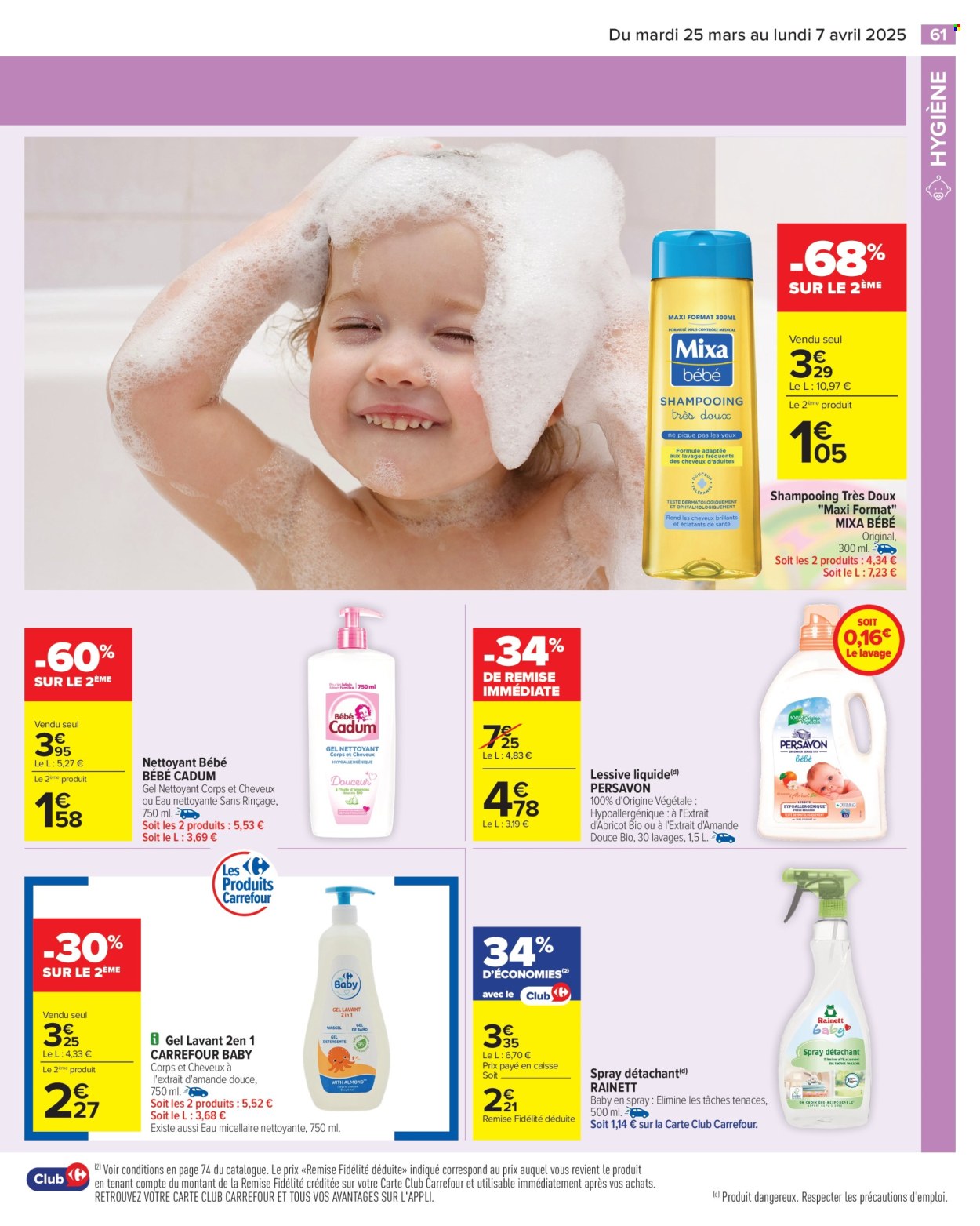 Catalogue Carrefour Hypermarchés - 25/03/2025 - 07/04/2025. Page 65