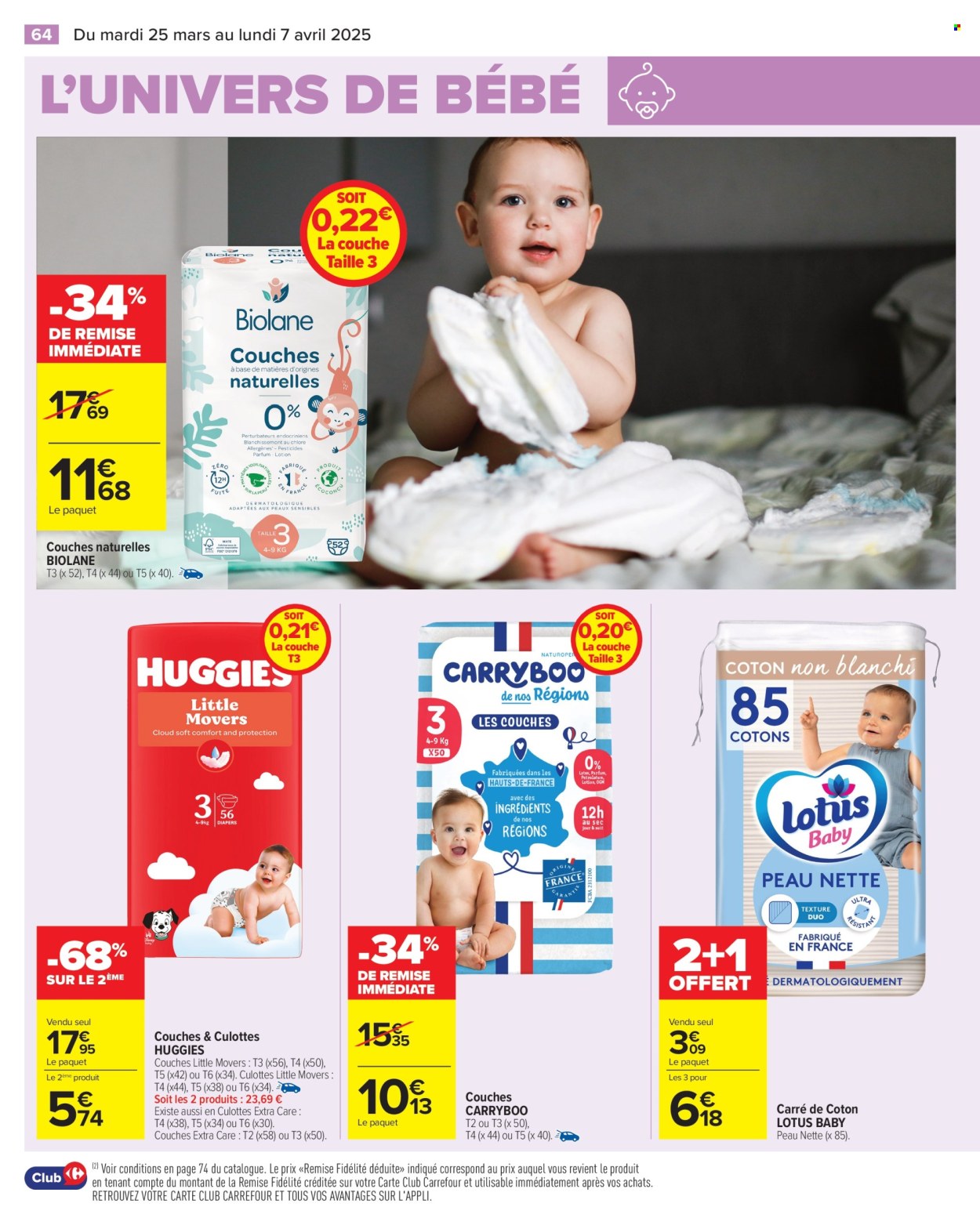 Catalogue Carrefour Hypermarchés - 25/03/2025 - 07/04/2025. Page 68