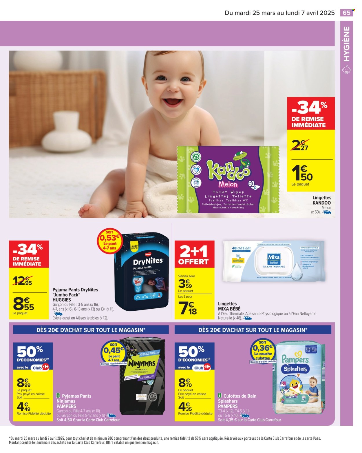 Catalogue Carrefour Hypermarchés - 25/03/2025 - 07/04/2025. Page 69