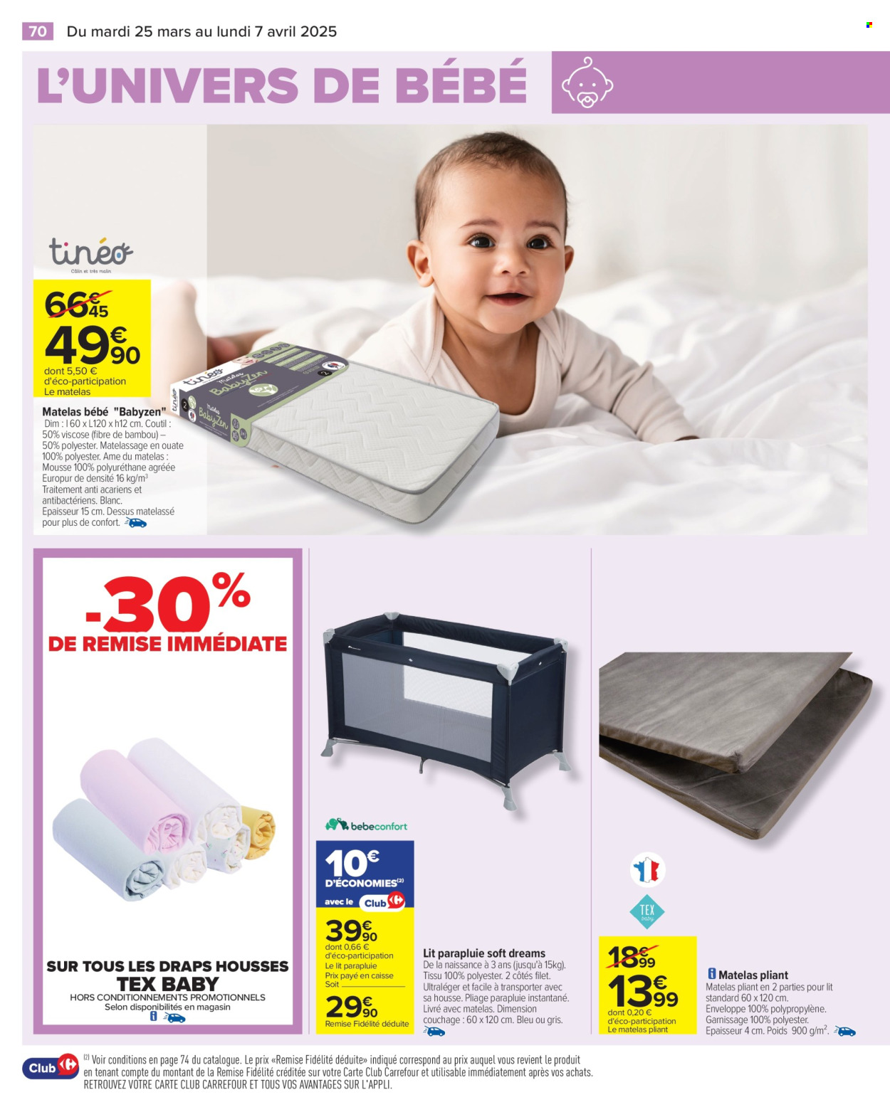 Catalogue Carrefour Hypermarchés - 25/03/2025 - 07/04/2025. Page 74