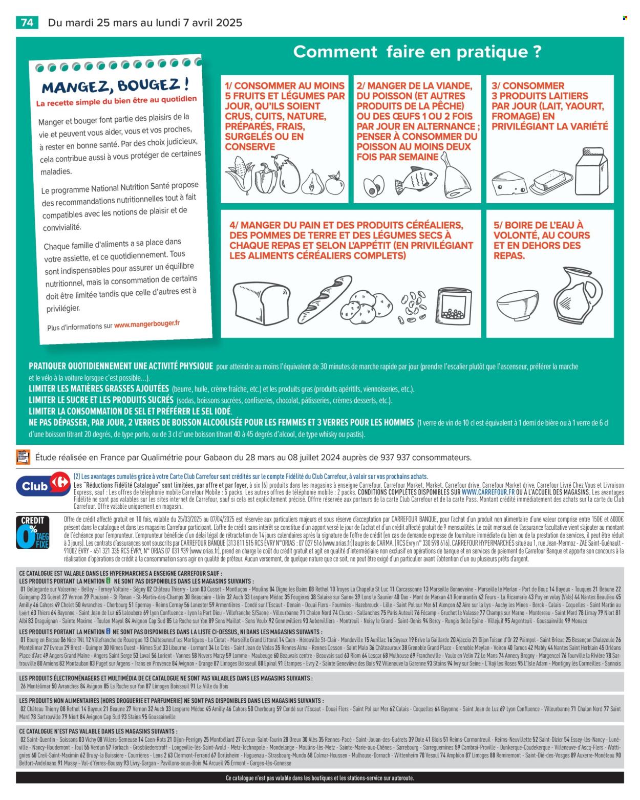 Catalogue Carrefour Hypermarchés - 25/03/2025 - 07/04/2025. Page 78
