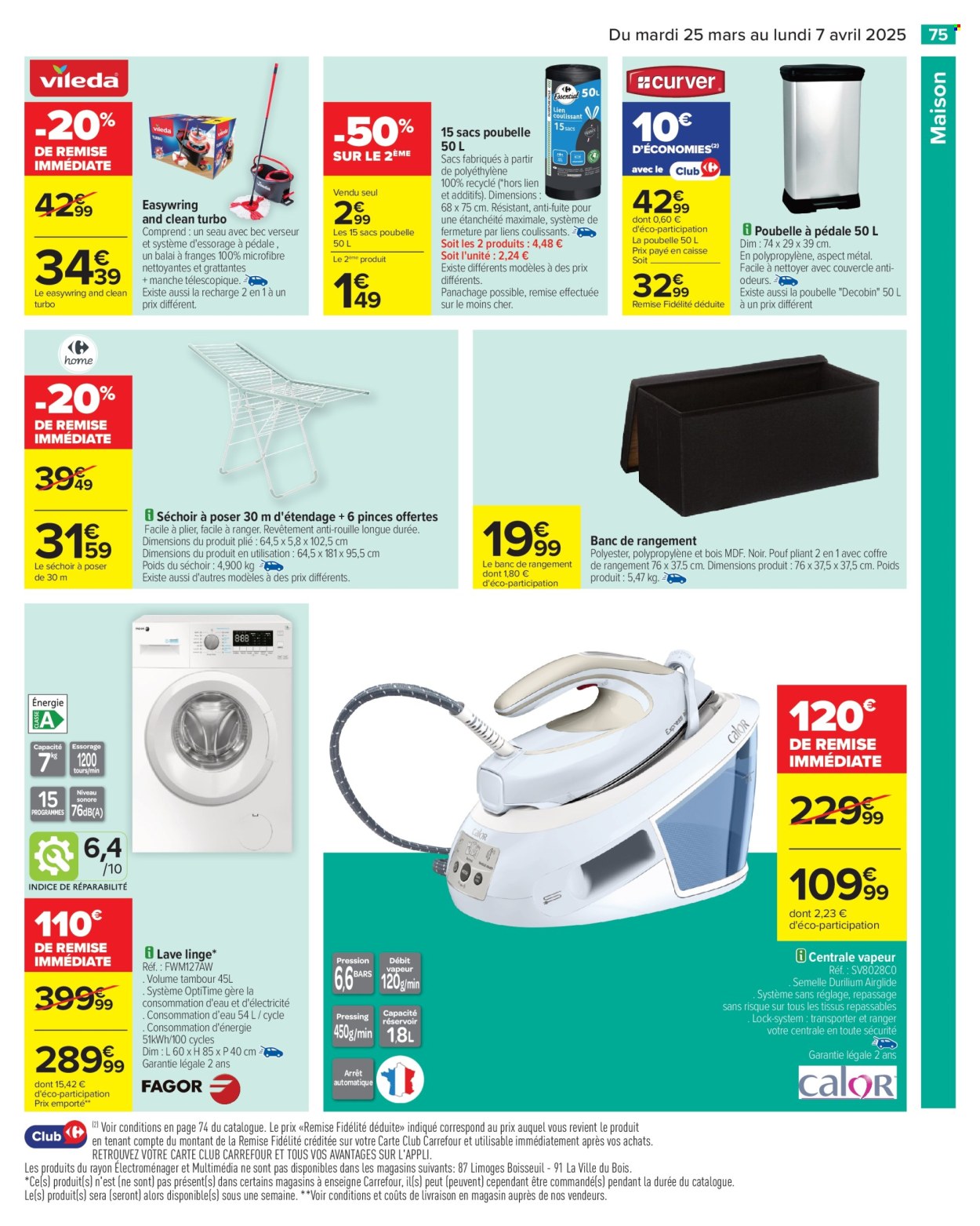 Catalogue Carrefour Hypermarchés - 25/03/2025 - 07/04/2025. Page 79