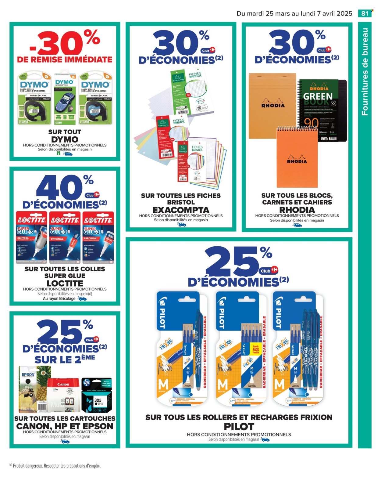 Catalogue Carrefour Hypermarchés - 25/03/2025 - 07/04/2025. Page 85