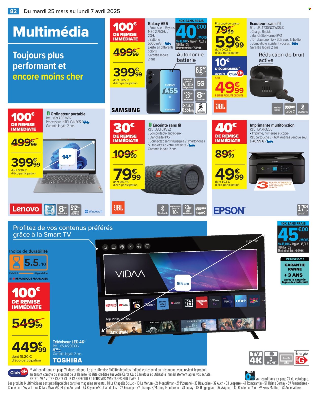 Catalogue Carrefour Hypermarchés - 25/03/2025 - 07/04/2025. Page 86