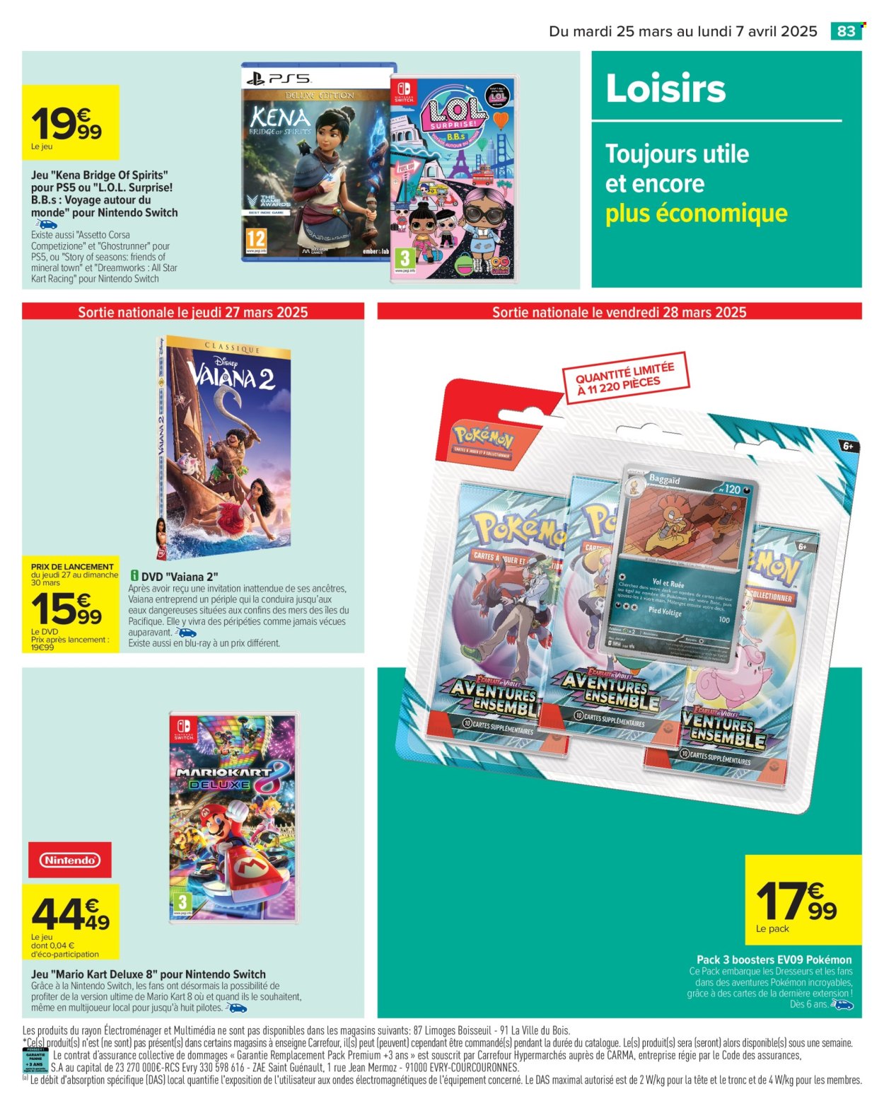Catalogue Carrefour Hypermarchés - 25/03/2025 - 07/04/2025. Page 87