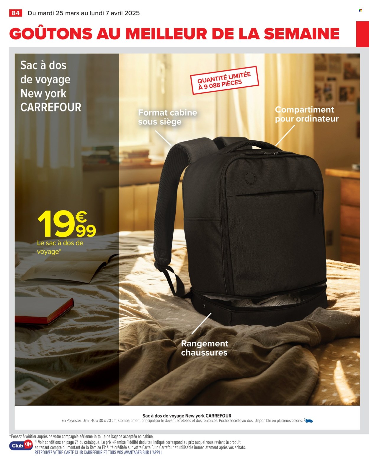 Catalogue Carrefour Hypermarchés - 25/03/2025 - 07/04/2025. Page 88