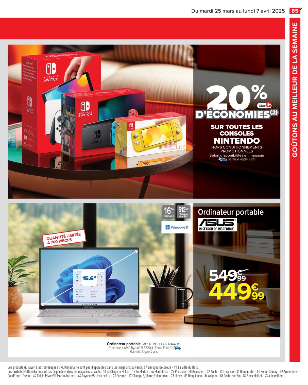 Catalogue Carrefour Hypermarchés - 25/03/2025 - 07/04/2025. Page 89