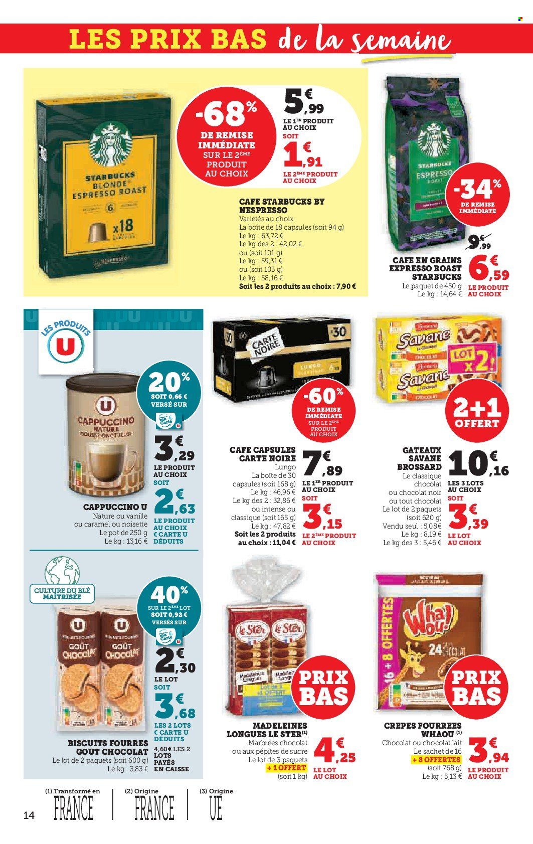 Catalogue SUPER U - 25/03/2025 - 06/04/2025. Page 14