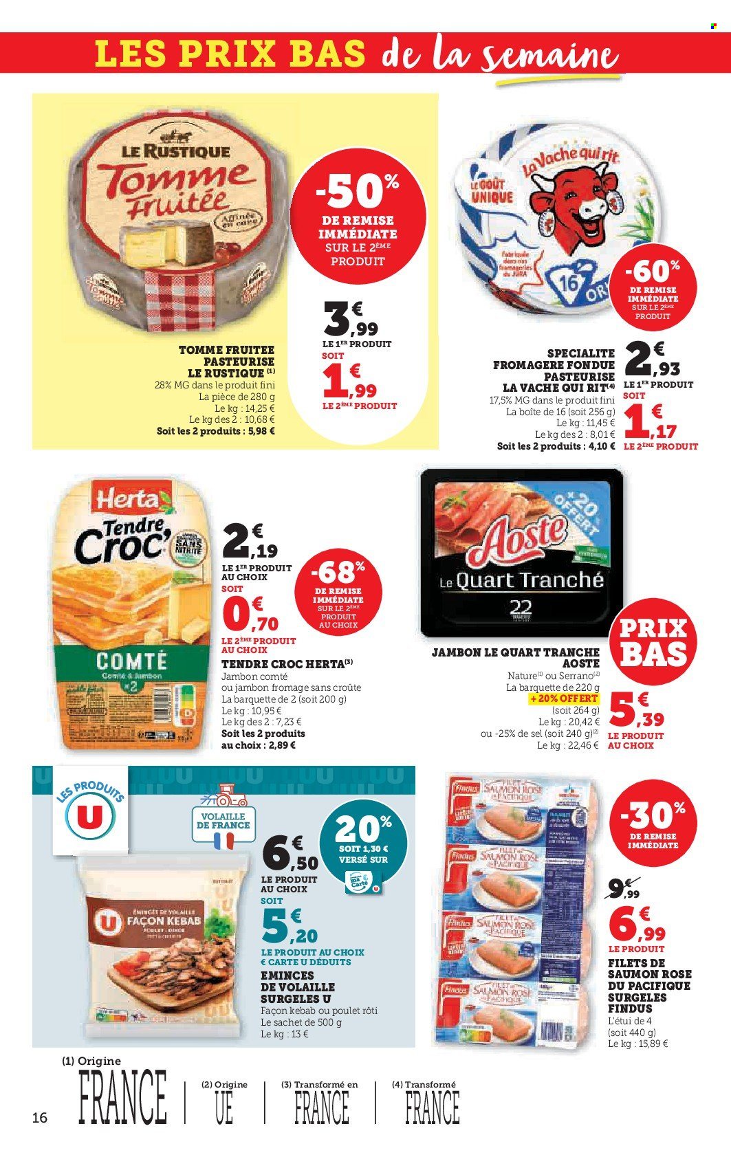 Catalogue SUPER U - 25/03/2025 - 06/04/2025. Page 16