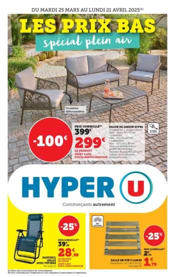 Catalogue HYPER U - 25/03/2025 - 21/04/2025.