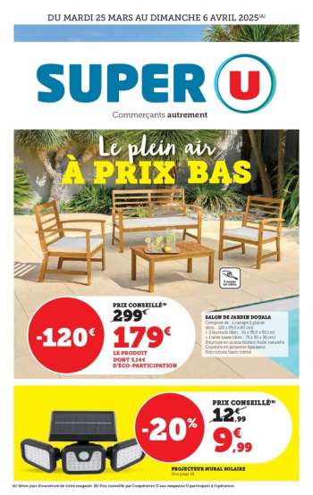 Catalogue SUPER U - 25/03/2025 - 06/04/2025.