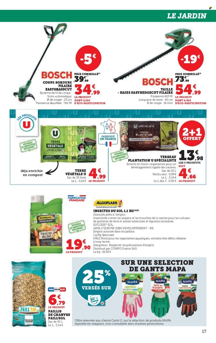 Catalogue SUPER U - 25/03/2025 - 06/04/2025. Page 17