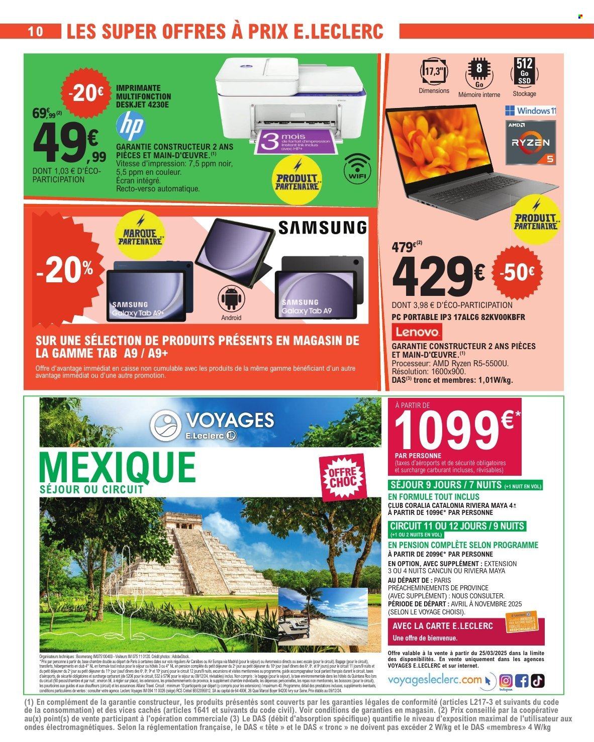 Catalogue E.Leclerc - 25/03/2025 - 05/04/2025. Page 10