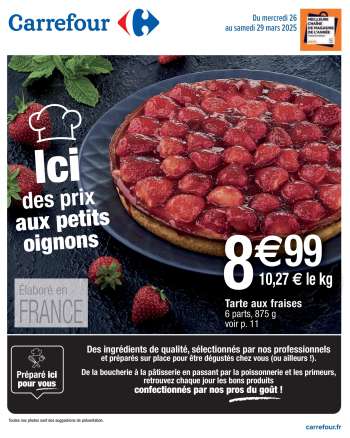 Catalogue Carrefour Hypermarchés - 26/03/2025 - 29/03/2025.