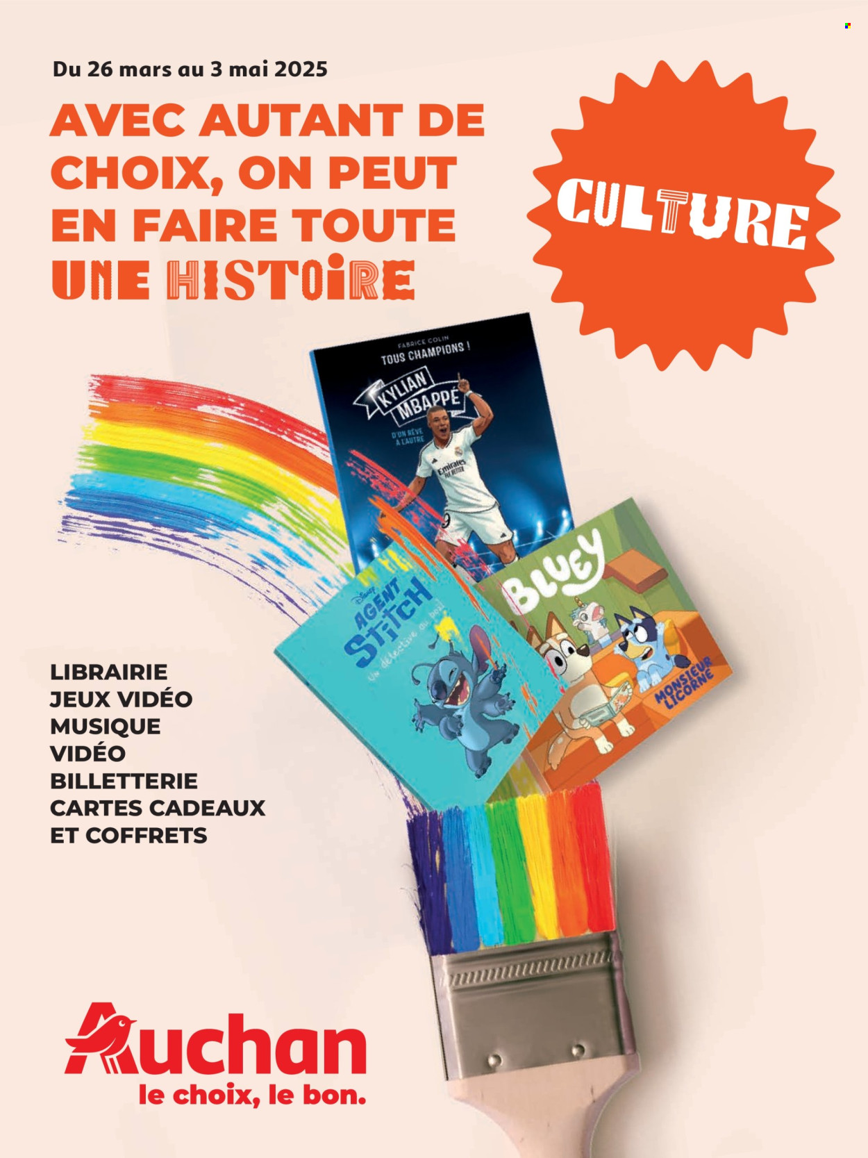 Catalogue Auchan - 26/03/2025 - 03/05/2025. Page 1
