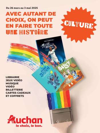 Catalogue Auchan - 26/03/2025 - 03/05/2025.