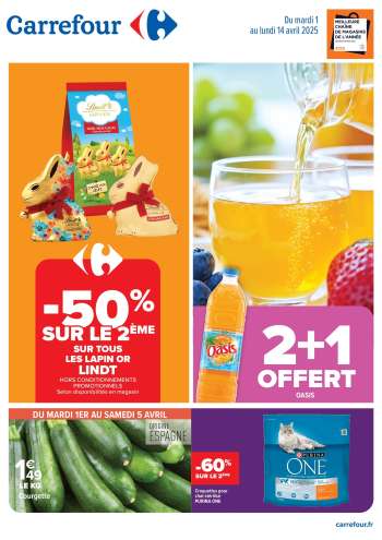 Catalogue Carrefour Hypermarchés - 01/04/2025 - 14/04/2025.