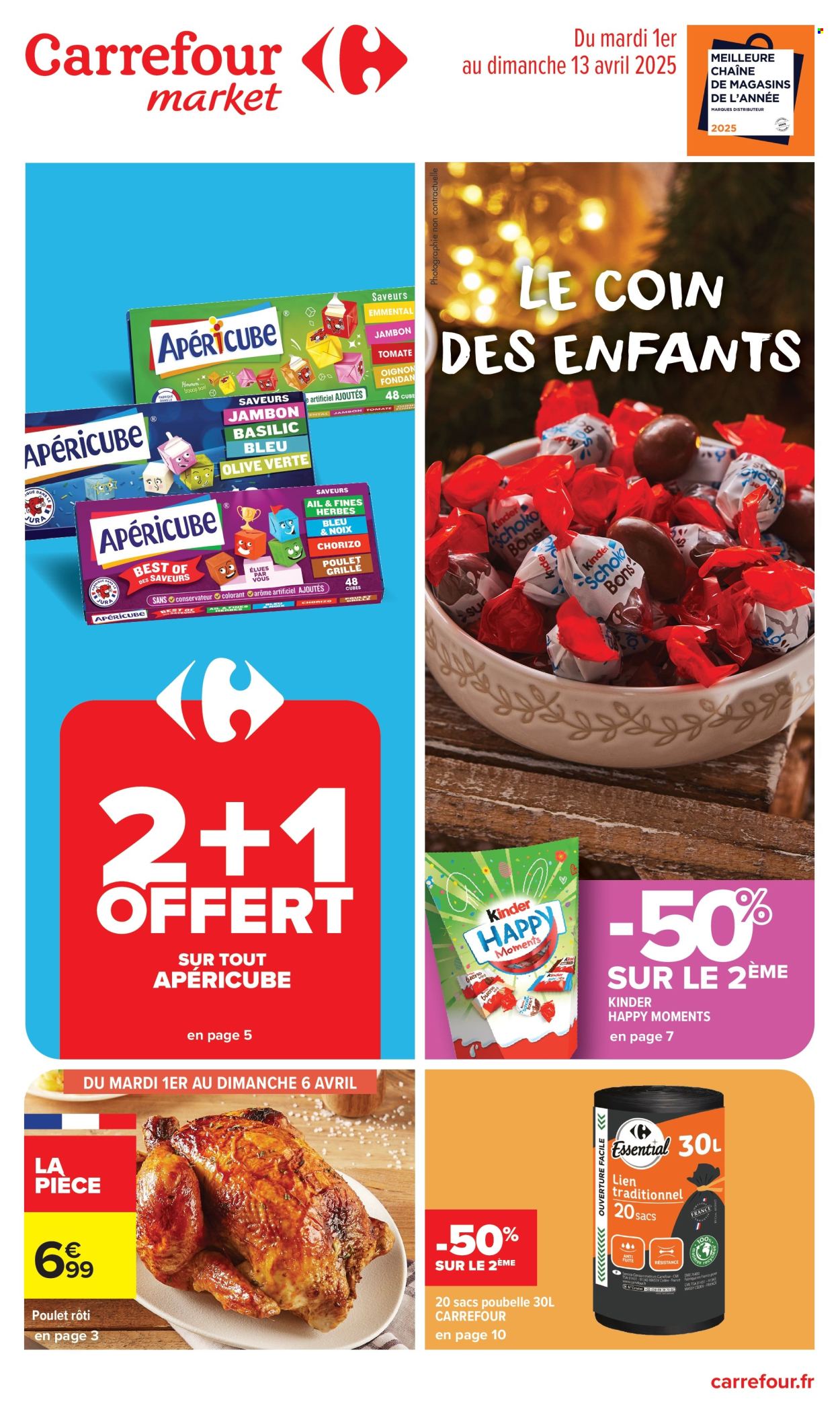 Catalogue Carrefour Market - 01/04/2025 - 13/04/2025. Page 1