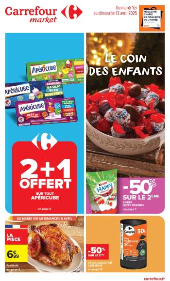Catalogue Carrefour Market - 01/04/2025 - 13/04/2025.
