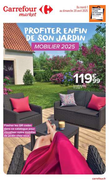 Catalogue Carrefour Market - 01/04/2025 - 20/04/2025.