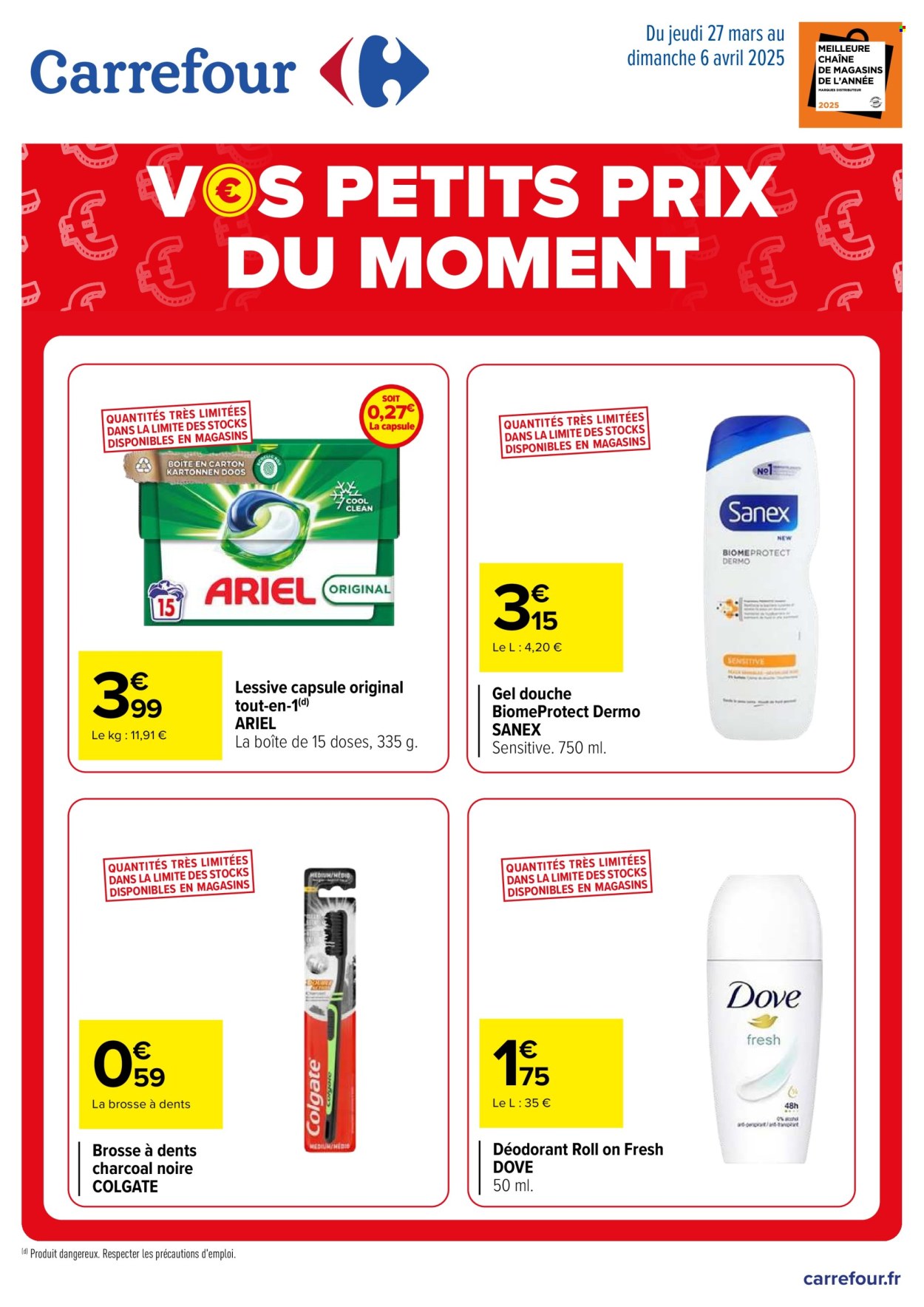 Catalogue Carrefour Hypermarchés - 27/03/2025 - 06/04/2025. Page 1