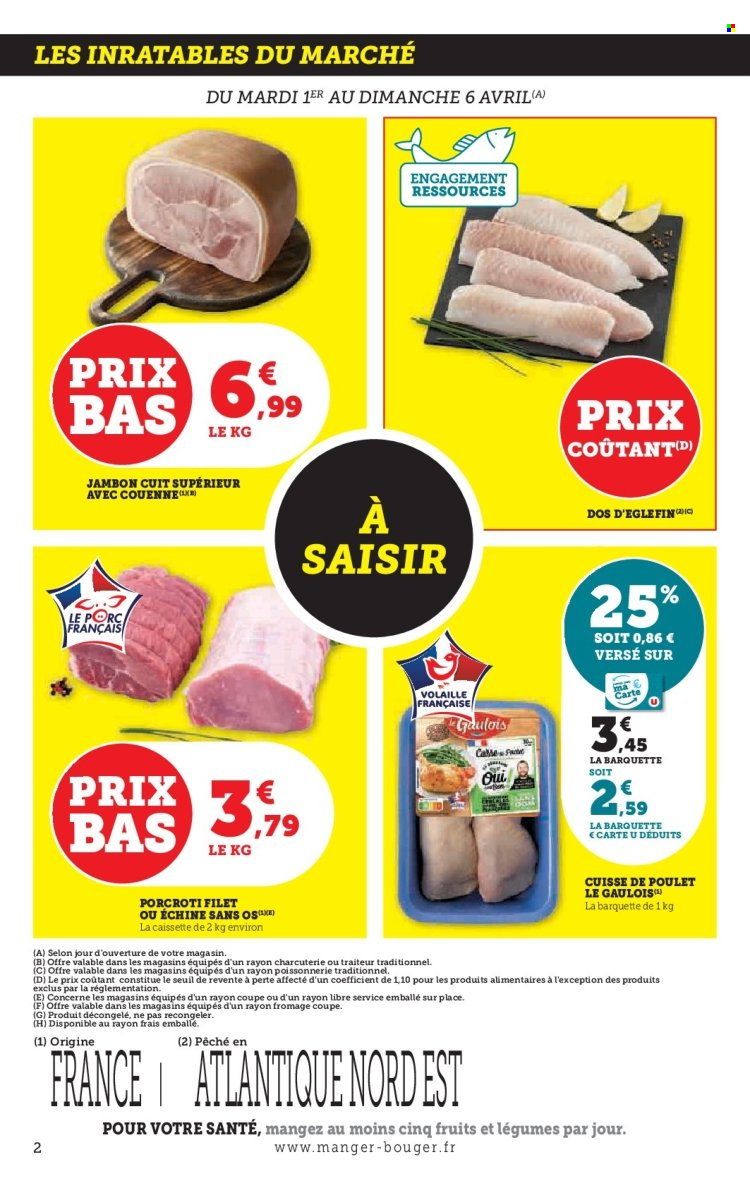 Catalogue SUPER U - 01/04/2025 - 13/04/2025. Page 2