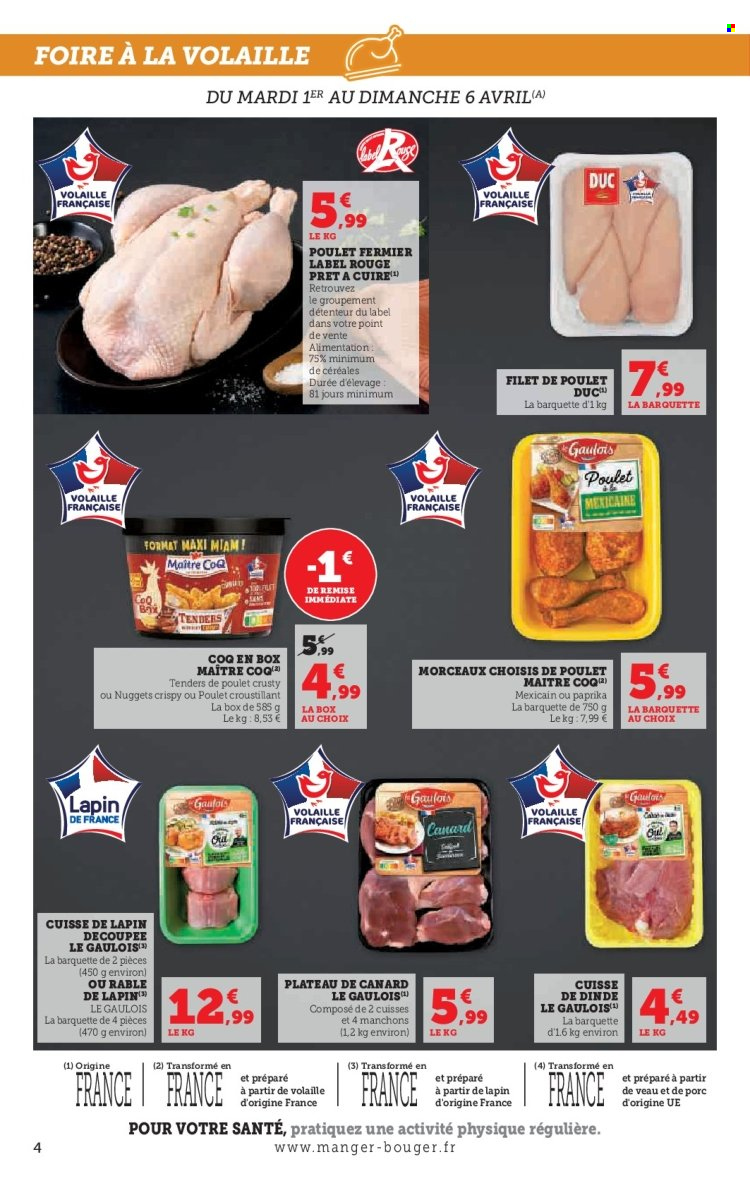 Catalogue SUPER U - 01/04/2025 - 13/04/2025. Page 4