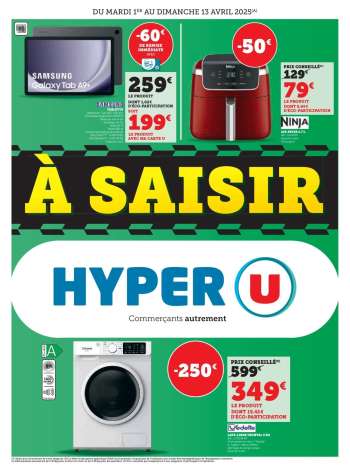 Catalogue HYPER U - 01/04/2025 - 13/04/2025.
