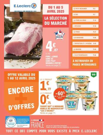 Catalogue E.Leclerc - 01/04/2025 - 12/04/2025.