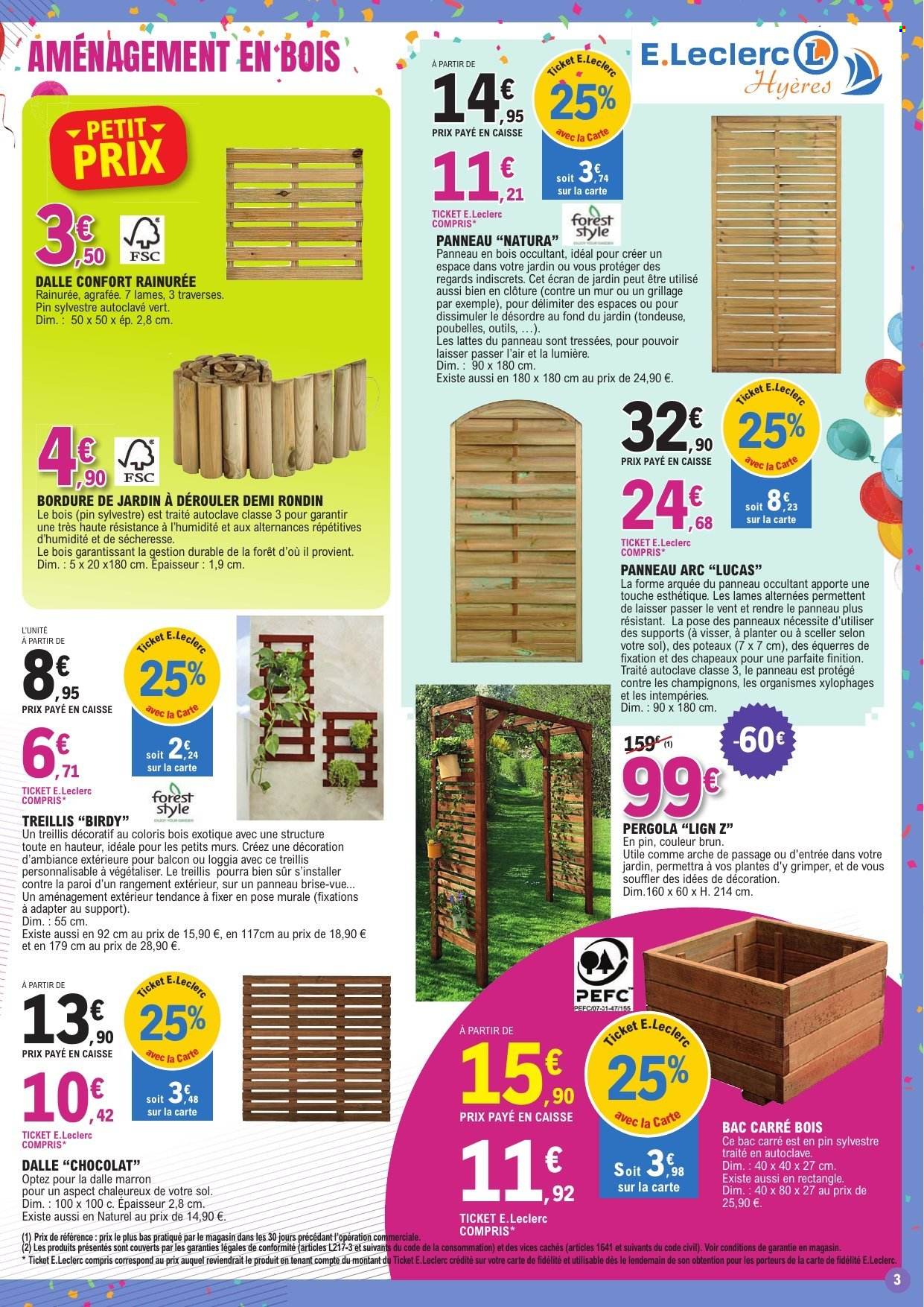 Catalogue E.Leclerc - 31/03/2025 - 19/04/2025. Page 3