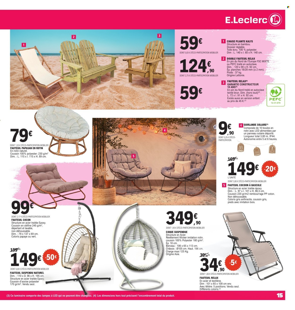 Catalogue E.Leclerc. Page 15