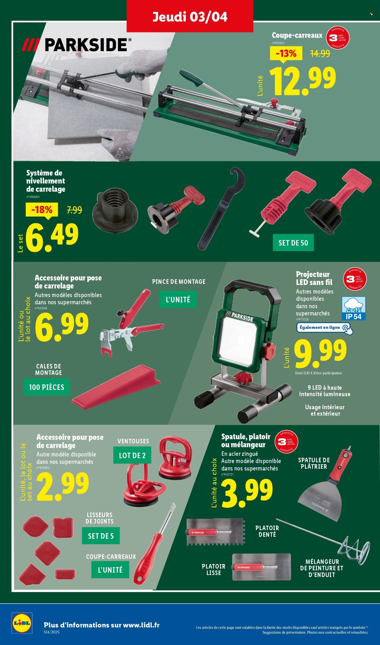 Catalogue Lidl - 31/03/2025 - 03/04/2025. Page 27
