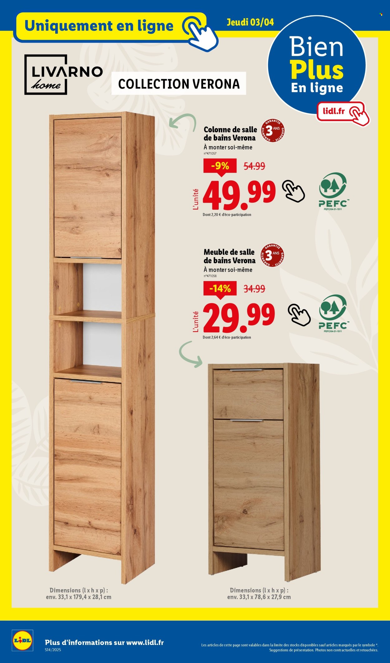 Catalogue Lidl - 31/03/2025 - 03/04/2025. Page 36