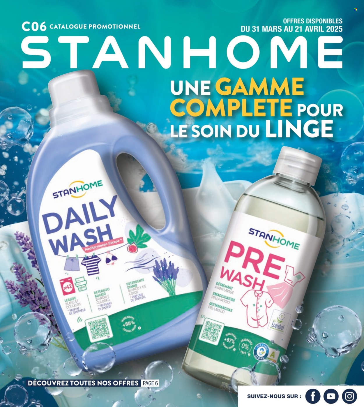 Catalogue Stanhome - 31/03/2025 - 21/04/2025. Page 1
