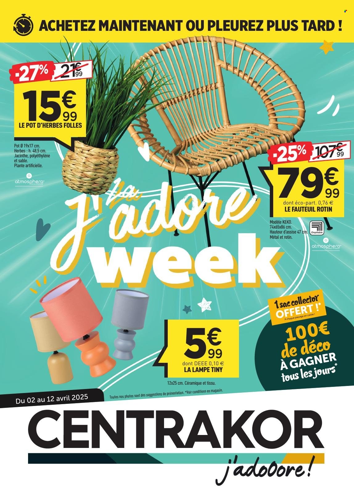 Catalogue Centrakor - 02/04/2025 - 12/04/2025. Page 1