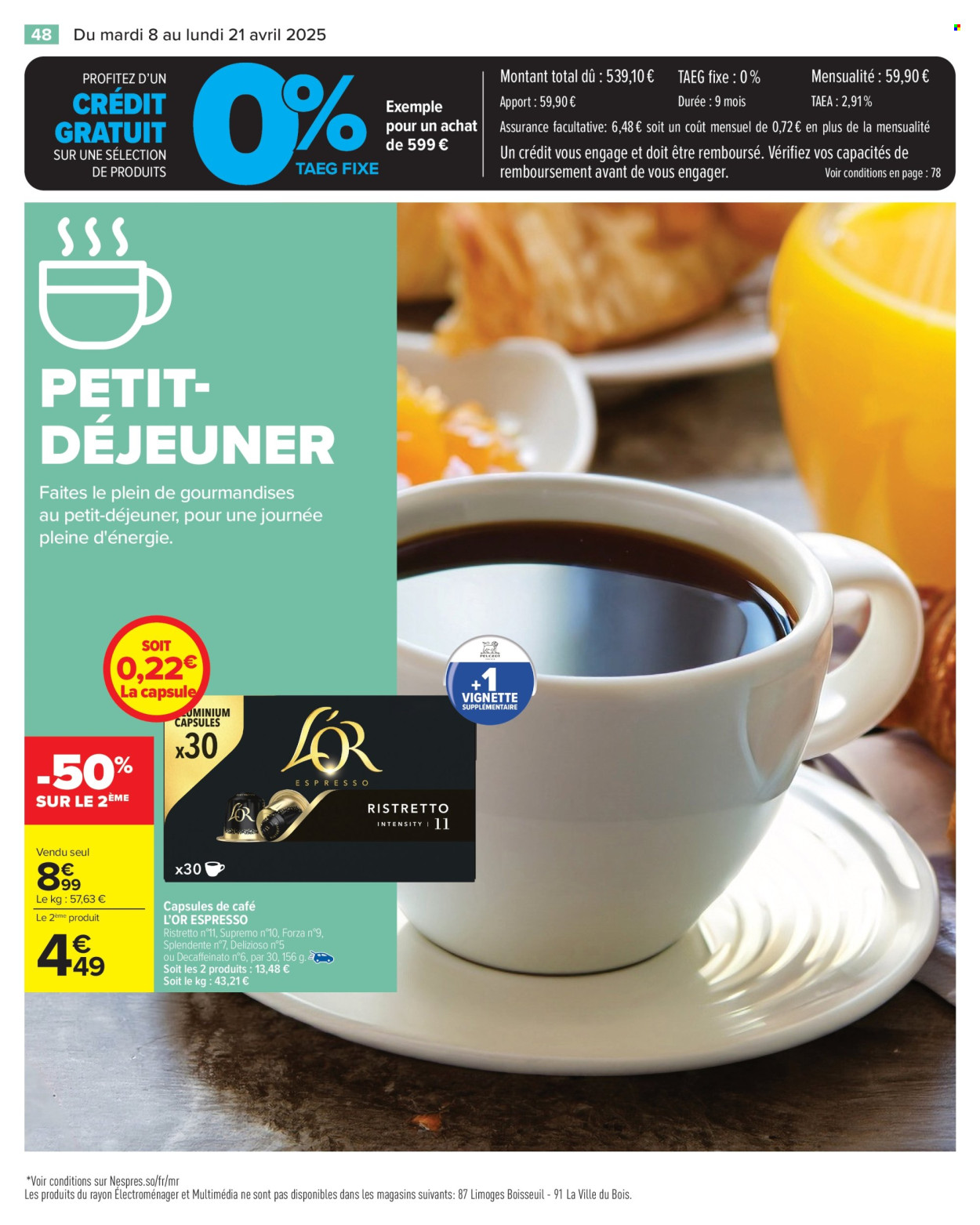 Catalogue Carrefour Hypermarchés - 08/04/2025 - 21/04/2025. Page 50