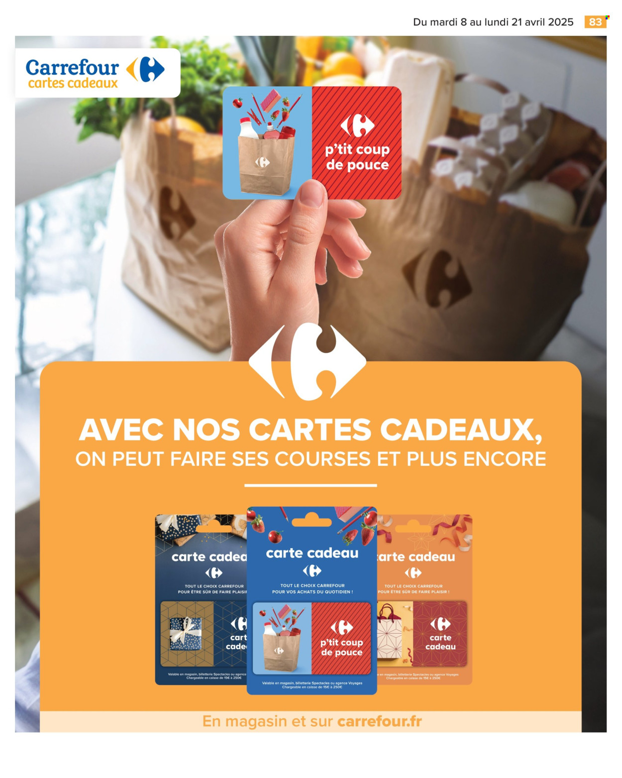 Catalogue Carrefour Hypermarchés - 08/04/2025 - 21/04/2025. Page 85