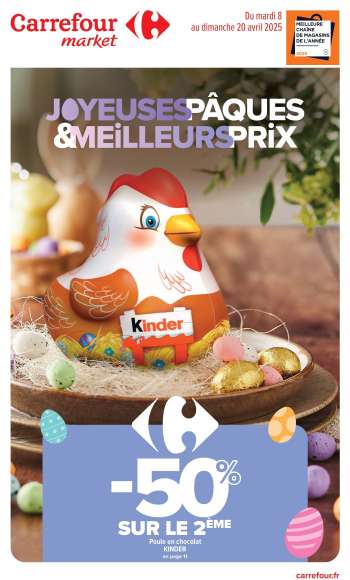 Catalogue Carrefour Market - 08/04/2025 - 20/04/2025.